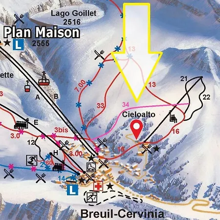 Silene Cervinia Vda Vacanze In Vetta Cir 0473 Διαμέρισμα